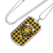 Load image into Gallery viewer, MacLeod of Lewis Ancient Tartan Dog Tag