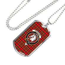 Load image into Gallery viewer, Dog Tag Tartan,Dog Tag For Women,Dog Tag For Men,Dog Tag,Tartan,Scottish Tartan,Scottish Clans,Scots Tartan,Scotland Tartan