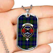 Load image into Gallery viewer, Dog Tag Tartan,Dog Tag For Women,Dog Tag For Men,Dog Tag,Tartan,Scottish Tartan,Scottish Clans,Scots Tartan,Scotland Tartan