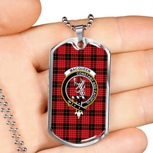 Load image into Gallery viewer, Dog Tag Tartan,Dog Tag For Women,Dog Tag For Men,Dog Tag,Tartan,Scottish Tartan,Scottish Clans,Scots Tartan,Scotland Tartan