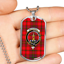 Load image into Gallery viewer, Dog Tag Tartan,Dog Tag For Women,Dog Tag For Men,Dog Tag,Tartan,Scottish Tartan,Scottish Clans,Scots Tartan,Scotland Tartan