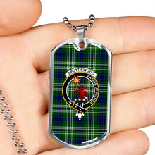 Load image into Gallery viewer, Dog Tag Tartan,Dog Tag For Women,Dog Tag For Men,Dog Tag,Tartan,Scottish Tartan,Scottish Clans,Scots Tartan,Scotland Tartan