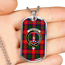 Load image into Gallery viewer, Dog Tag Tartan,Dog Tag For Women,Dog Tag For Men,Dog Tag,Tartan,Scottish Tartan,Scottish Clans,Scots Tartan,Scotland Tartan