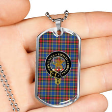 Load image into Gallery viewer, Dog Tag Tartan,Dog Tag For Women,Dog Tag For Men,Dog Tag,Tartan,Scottish Tartan,Scottish Clans,Scots Tartan,Scotland Tartan