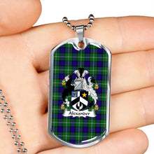 Load image into Gallery viewer, Dog Tag Tartan,Dog Tag For Women,Dog Tag For Men,Dog Tag,Tartan,Scottish Tartan,Scottish Clans,Scots Tartan,Scotland Tartan