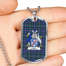 Load image into Gallery viewer, Dog Tag Tartan,Dog Tag For Women,Dog Tag For Men,Dog Tag,Tartan,Scottish Tartan,Scottish Clans,Scots Tartan,Scotland Tartan