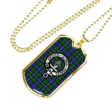 Load image into Gallery viewer, Dog Tag Tartan,Dog Tag For Women,Dog Tag For Men,Dog Tag,Tartan,Scottish Tartan,Scottish Clans,Scots Tartan,Scotland Tartan