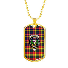 Load image into Gallery viewer, Buchanan Modern Tartan Dog Tag