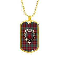 Load image into Gallery viewer, Dog Tag Tartan,Dog Tag For Women,Dog Tag For Men,Dog Tag,Tartan,Scottish Tartan,Scottish Clans,Scots Tartan,Scotland Tartan