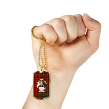 Load image into Gallery viewer, Dog Tag Tartan,Dog Tag For Women,Dog Tag For Men,Dog Tag,Tartan,Scottish Tartan,Scottish Clans,Scots Tartan,Scotland Tartan