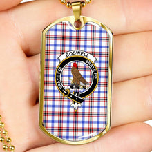 Load image into Gallery viewer, Dog Tag Tartan,Dog Tag For Women,Dog Tag For Men,Dog Tag,Tartan,Scottish Tartan,Scottish Clans,Scots Tartan,Scotland Tartan