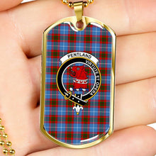 Load image into Gallery viewer, Dog Tag Tartan,Dog Tag For Women,Dog Tag For Men,Dog Tag,Tartan,Scottish Tartan,Scottish Clans,Scots Tartan,Scotland Tartan