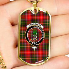 Load image into Gallery viewer, Dog Tag Tartan,Dog Tag For Women,Dog Tag For Men,Dog Tag,Tartan,Scottish Tartan,Scottish Clans,Scots Tartan,Scotland Tartan