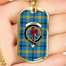 Load image into Gallery viewer, Dog Tag Tartan,Dog Tag For Women,Dog Tag For Men,Dog Tag,Tartan,Scottish Tartan,Scottish Clans,Scots Tartan,Scotland Tartan